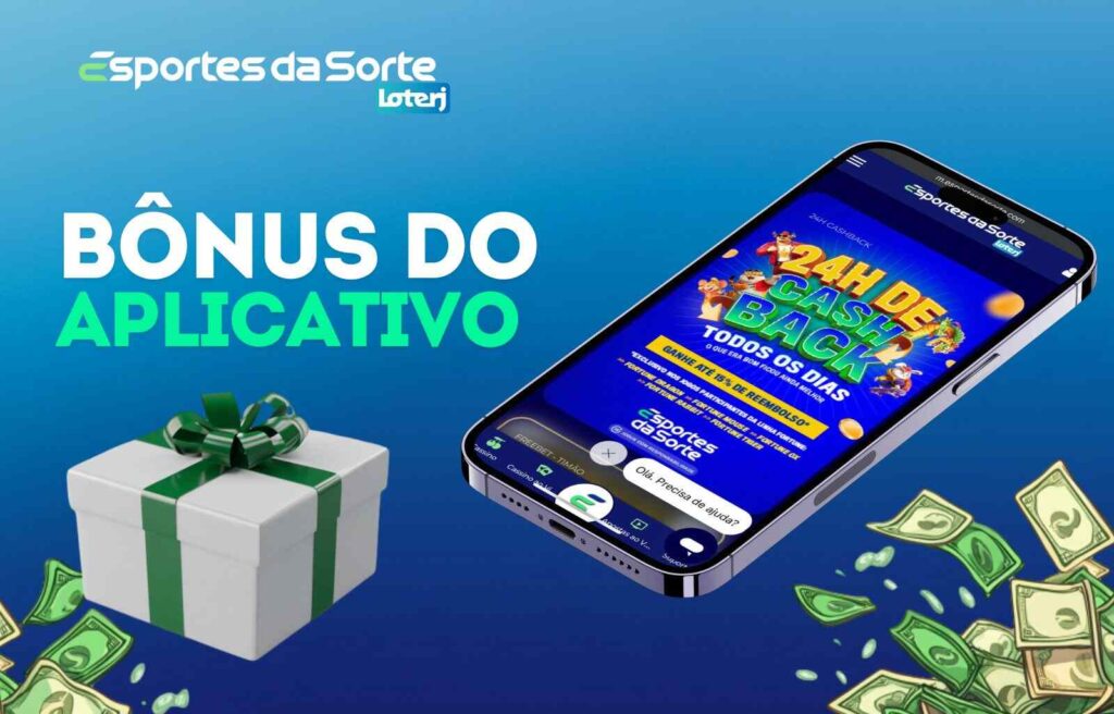 Bônus do aplicativo Esporte da Sorte Brasil